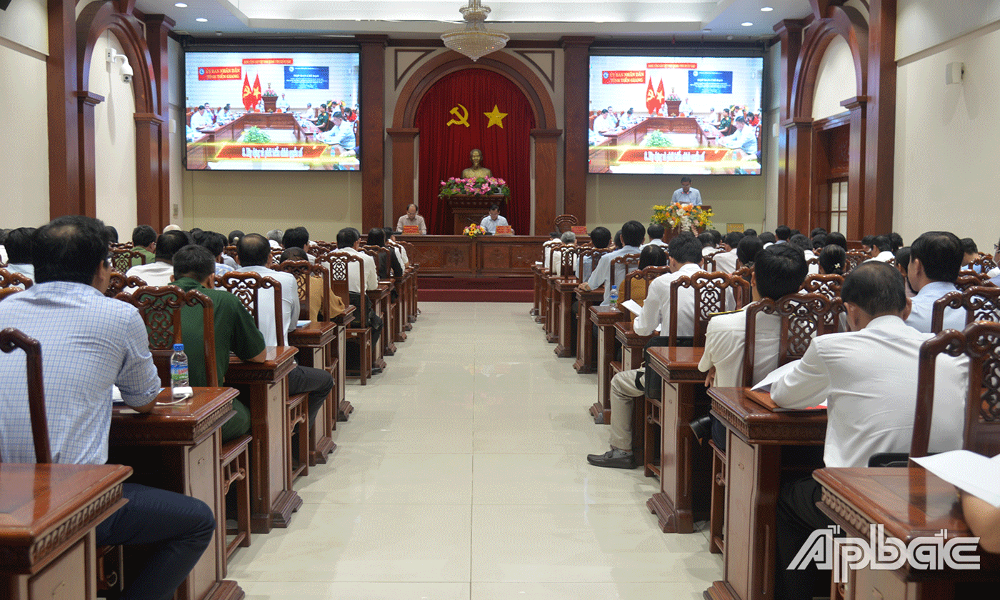 Quang cảnh hội nghị.