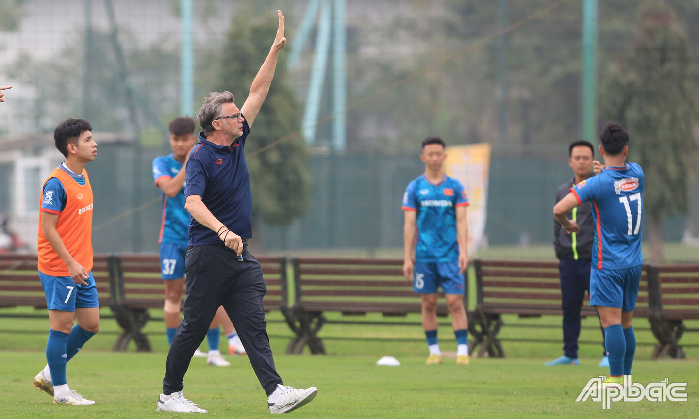 Tập luyện ngày 11-3.