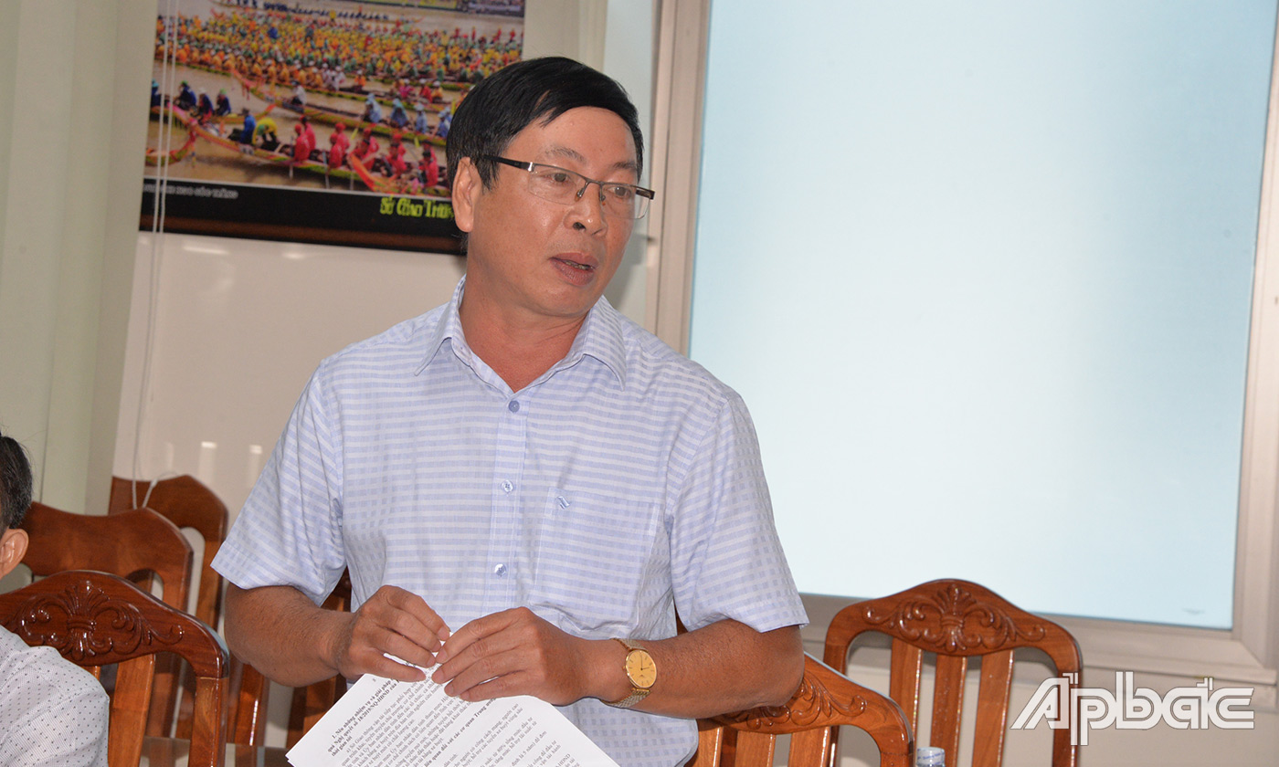 Lãnh đạo Sở GTVT trả lời các ý kiến của Thành viên Đoàn giám sát