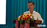 Khu vực phía Đông của Tiền Giang: Vụ lúa hè thu 2023 tập trung gieo sạ từ ngày 15 đến 25-5