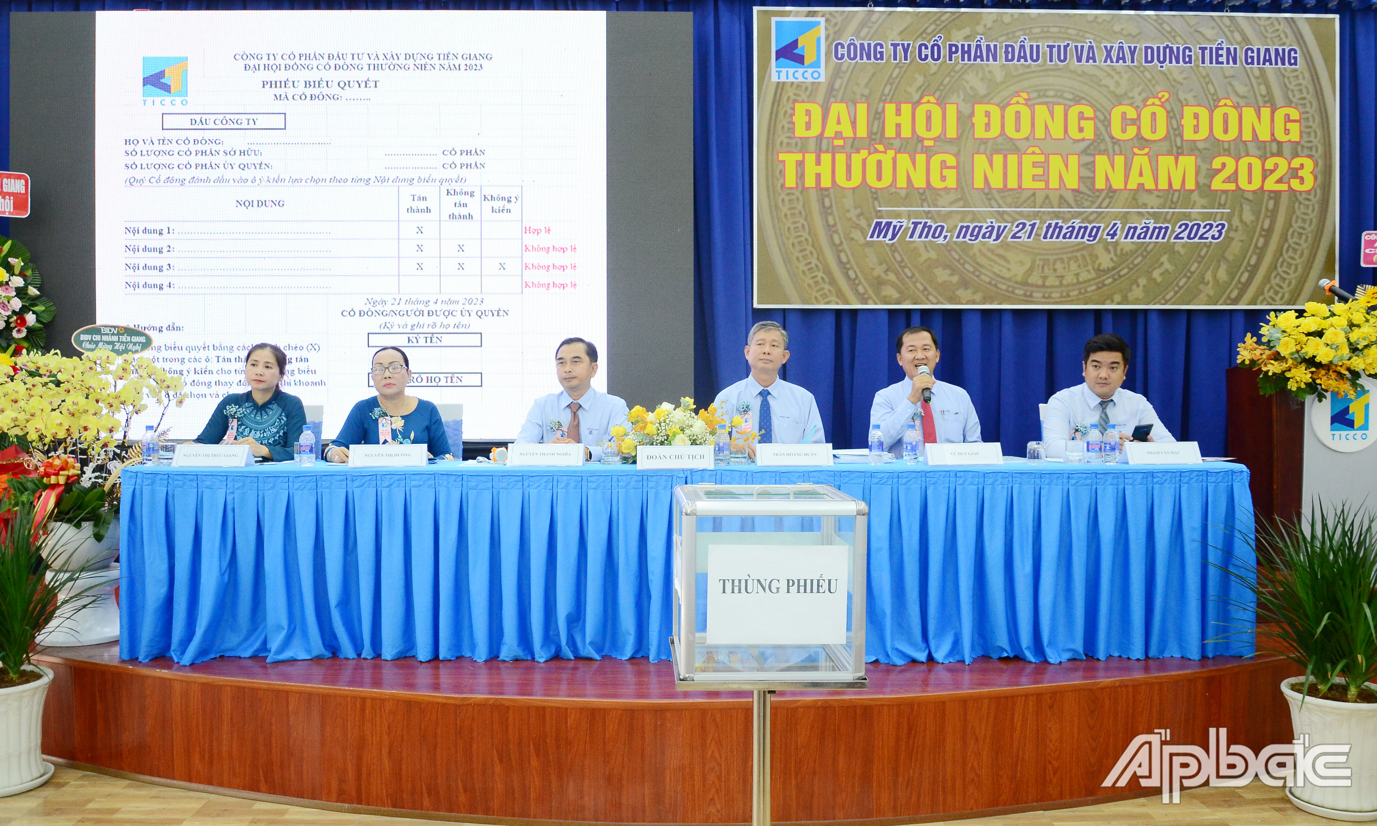 Quang cảnh Đại hội đồng cổ đông thường niên năm 2023.