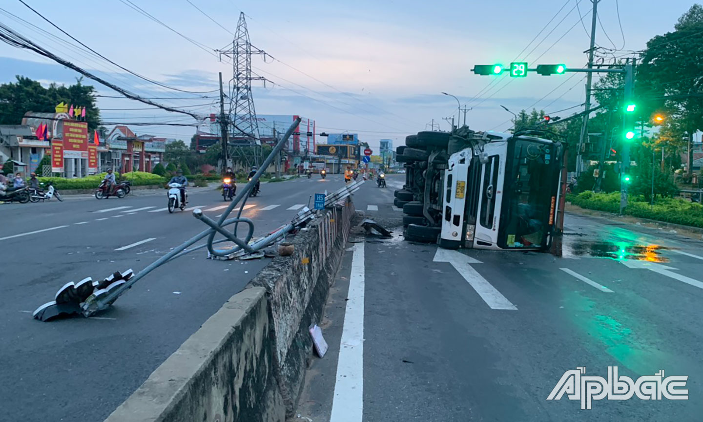 Hiện trường vụ tai nạn