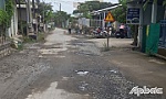 Huyện Châu Thành: Công trình đường Ngô Văn Tý chậm tiến độ do chưa di dời đường ống cấp nước