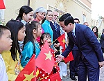 Chủ tịch nước Võ Văn Thưởng gặp mặt kiều bào và những người bạn Italy thân thiết với Việt Nam