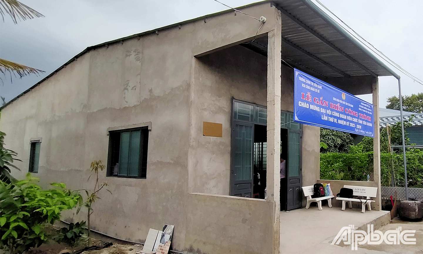 Căn nhà tình thương của gia đình chị Nguyễn Thị Mỹ Hồng 