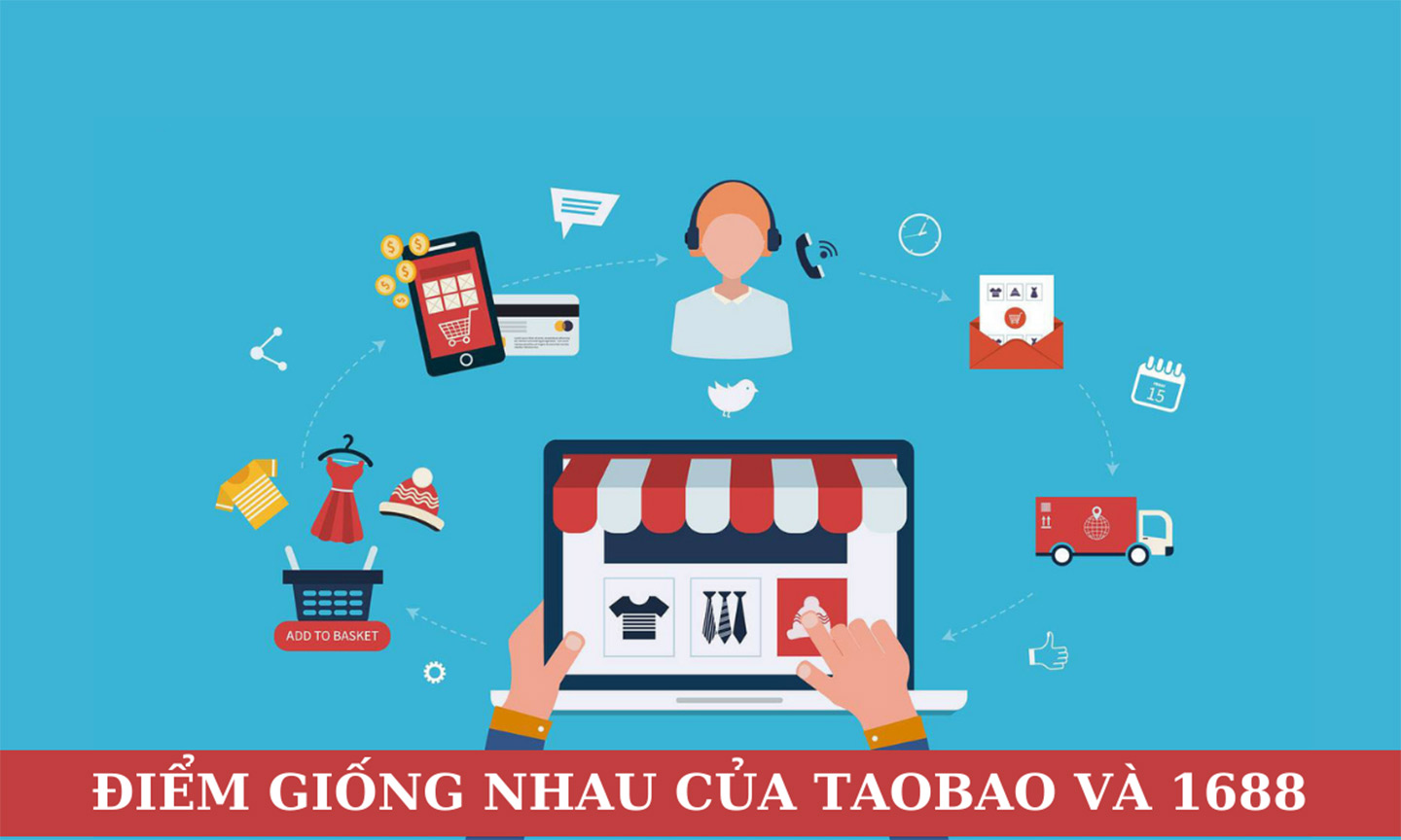 Điểm tương đồng của Taobao và 1688.