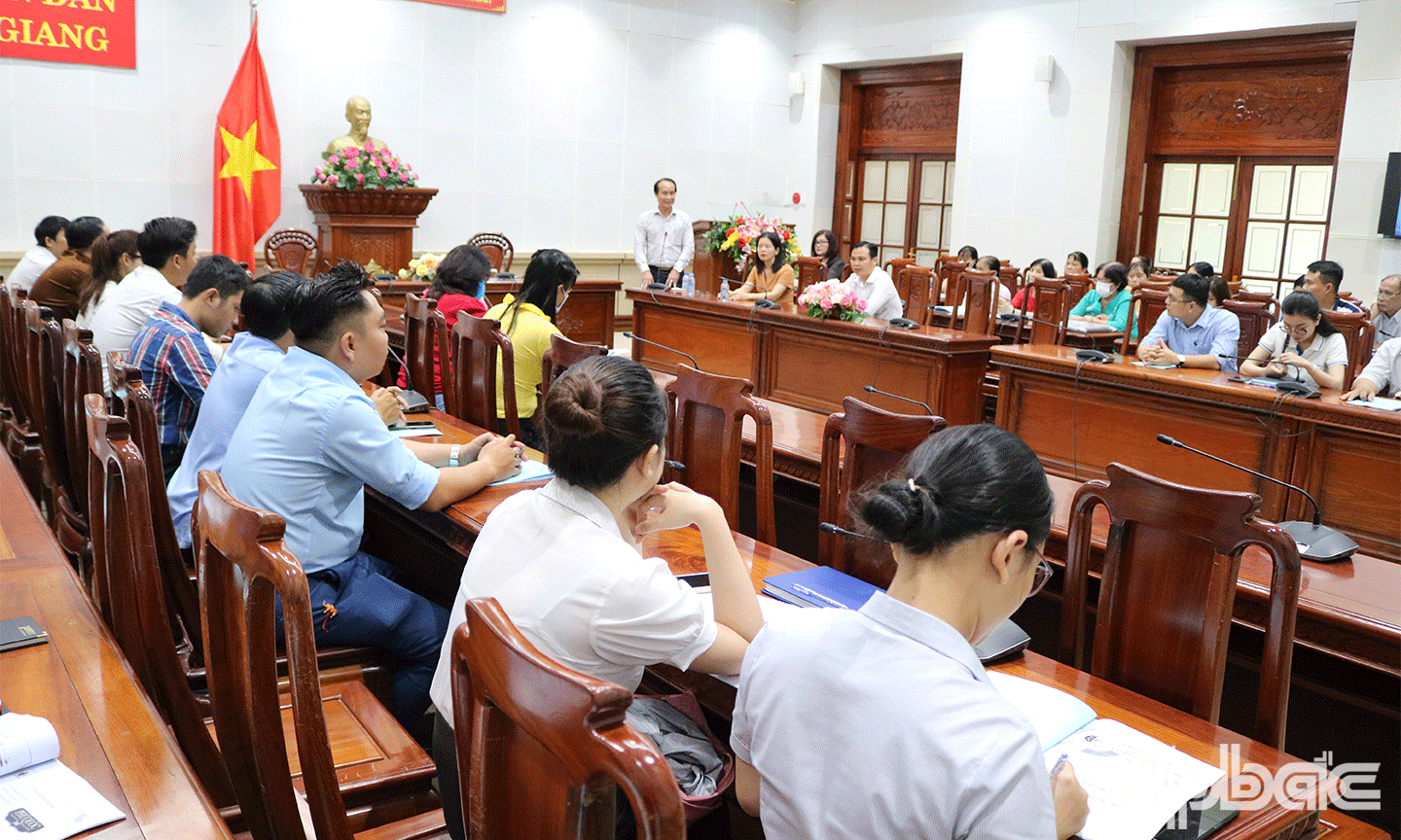 Quang cảnh lớp bồi dưỡng