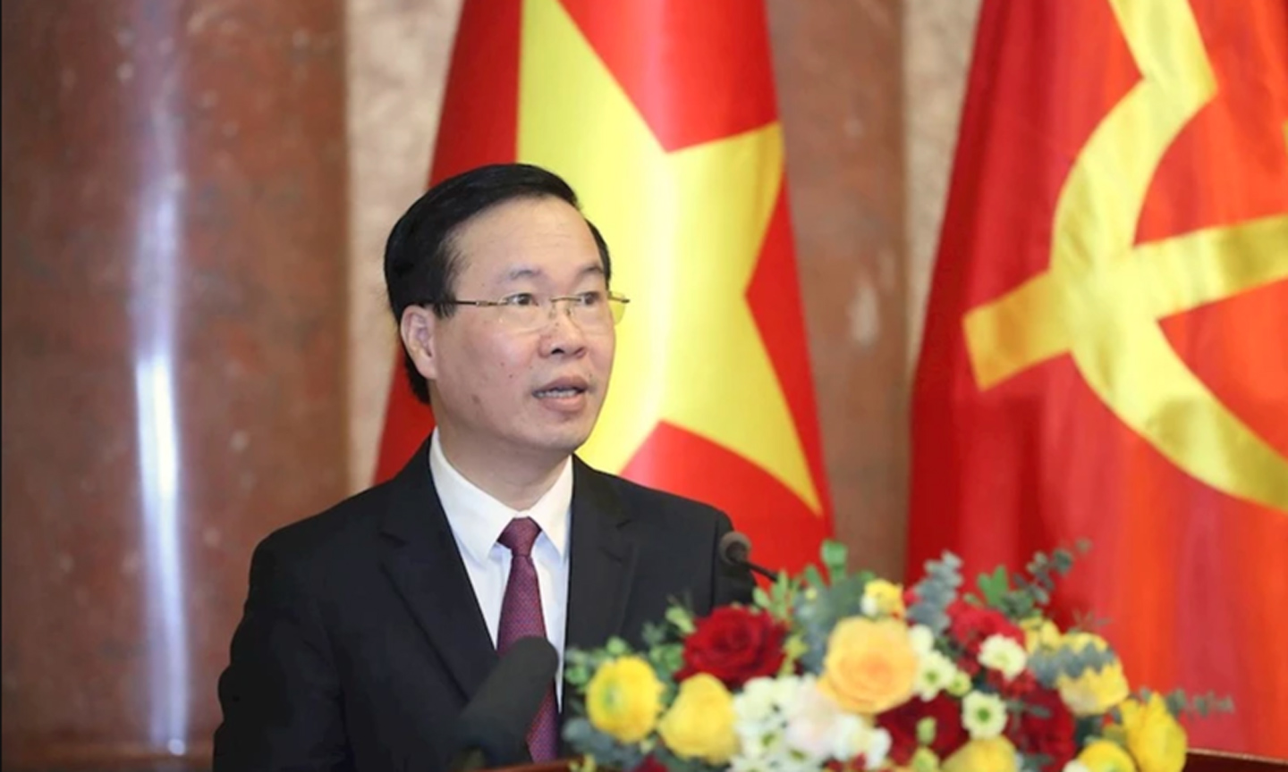 ABO/NDO- President Vo Van Thuong has sent a letter to officers and soldiers of the Air Defence - Air Force, on the occasion of the 60th anniversary of the force (October 22, 1963 – 2023).