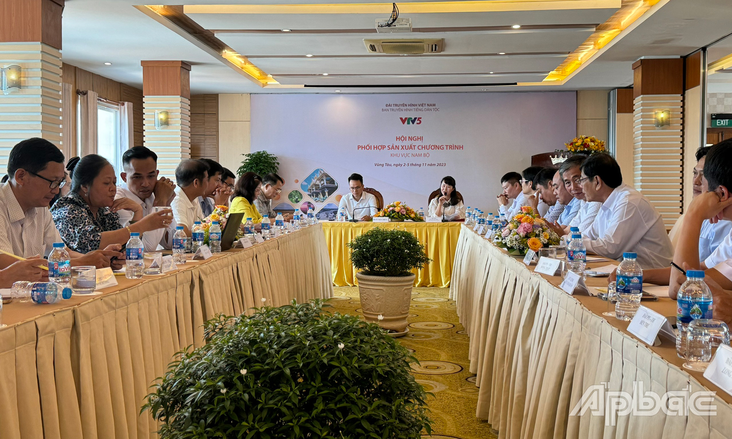 Hội nghị phối hợp sản xuất chương trình giữa VTV5 với các Đài PT-TH khu vực phía Nam