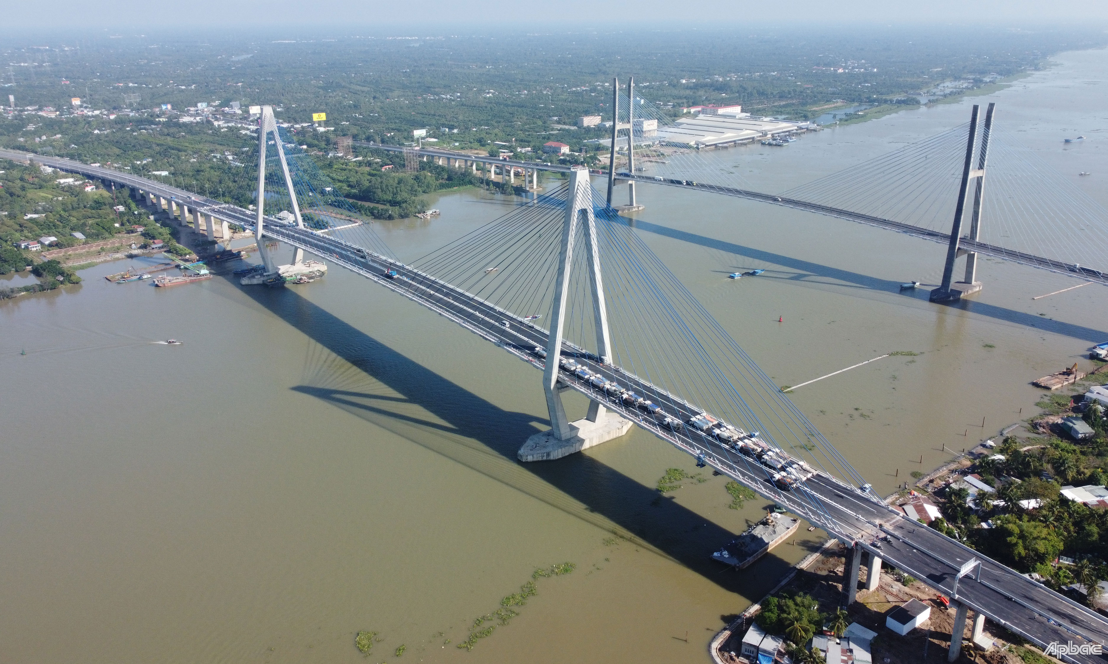 Cầu Mỹ Thuận 2 đã sẵn sàng đưa vào sử dụng.