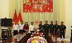 Phó Chủ tịch Thường trực UBND tỉnh thăm, chúc tết các đơn vị Quân đội