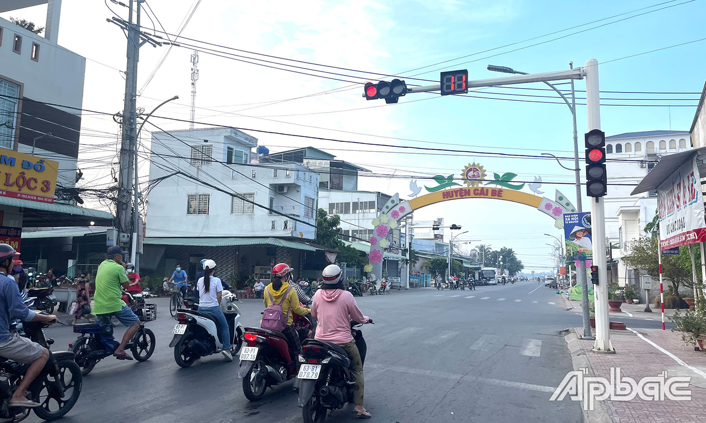 Ngã tư nơi giao nhau giữa đườn