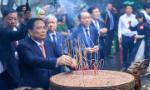 Thủ tướng Phạm Minh Chính dự lễ dâng hương ngày Giỗ Tổ Hùng Vương