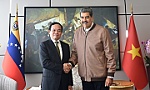 Vietnamese Deputy PM, Venezuelan President hold talks