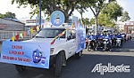 Tiền Giang mít tinh hưởng ứng Tuần lễ Tiêm chủng Thế giới