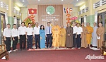 Lãnh đạo tỉnh Tiền Giang chúc mừng Phật đản Phật lịch 2568