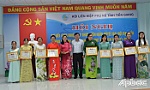 Hội LHPN tỉnh Tiền Giang: Nhiều kết quả nổi bật trong nửa nhiệm kỳ 2021 - 2026