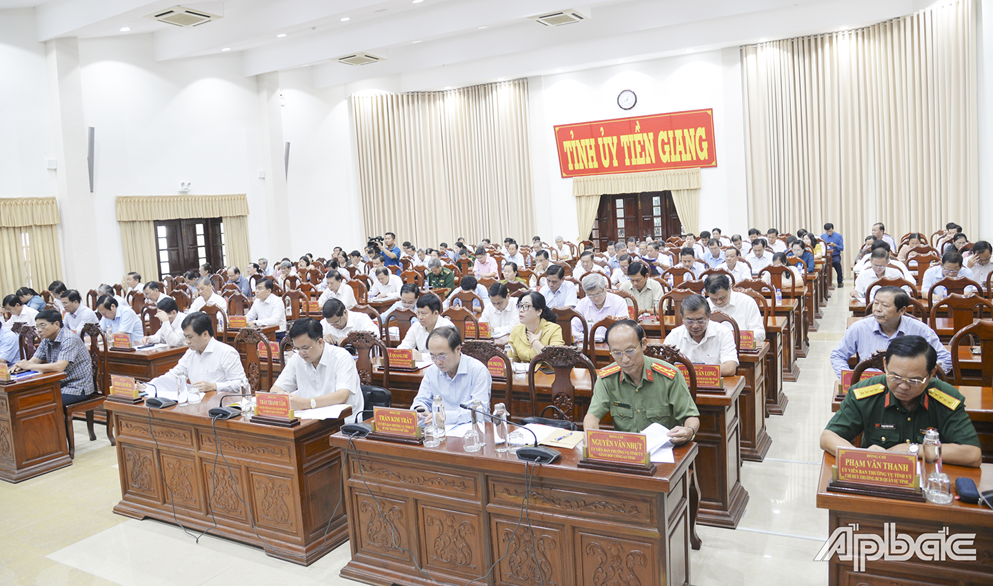Mục tiêu chuyển đổi số được Tỉnh ủy Tiền Giang quán triệt sâu sắc