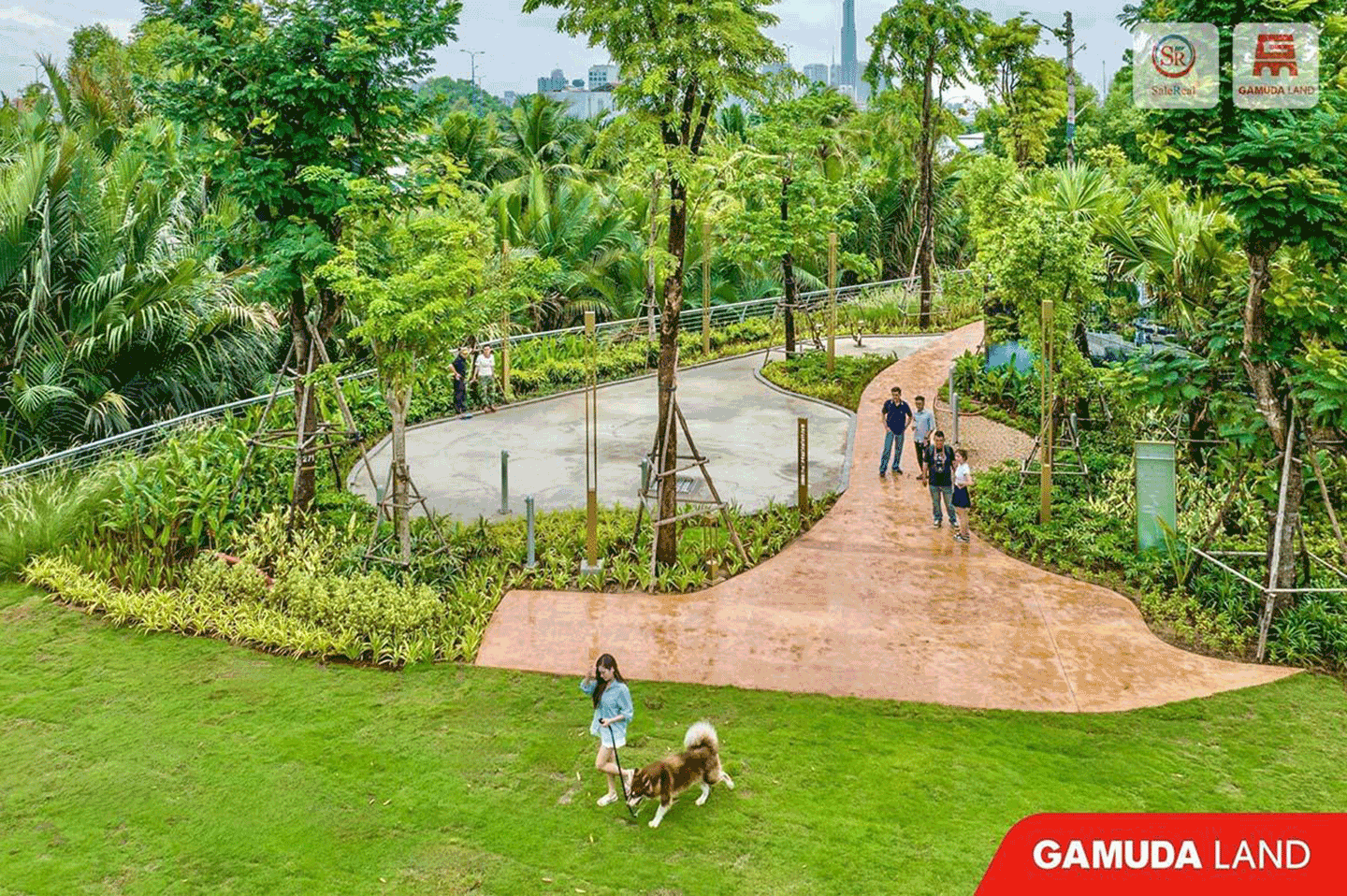 Dự án Eaton Park được áp dụng thiết kế Biophilic đầu tiên tại thành phố Thủ Đức.