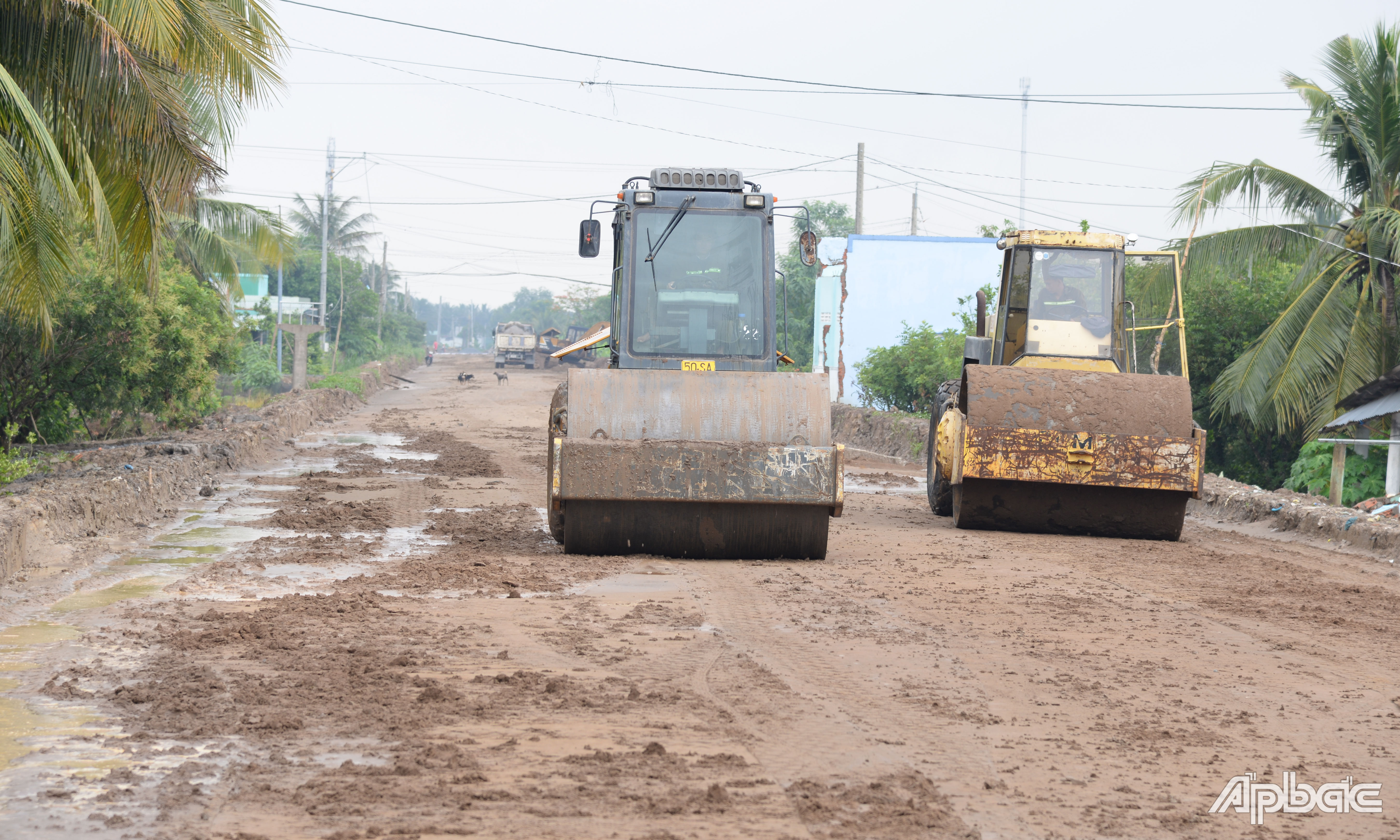 Các nhà thầu đang tập trung hoàn thành các công đoạn còn lại của gói thầu.