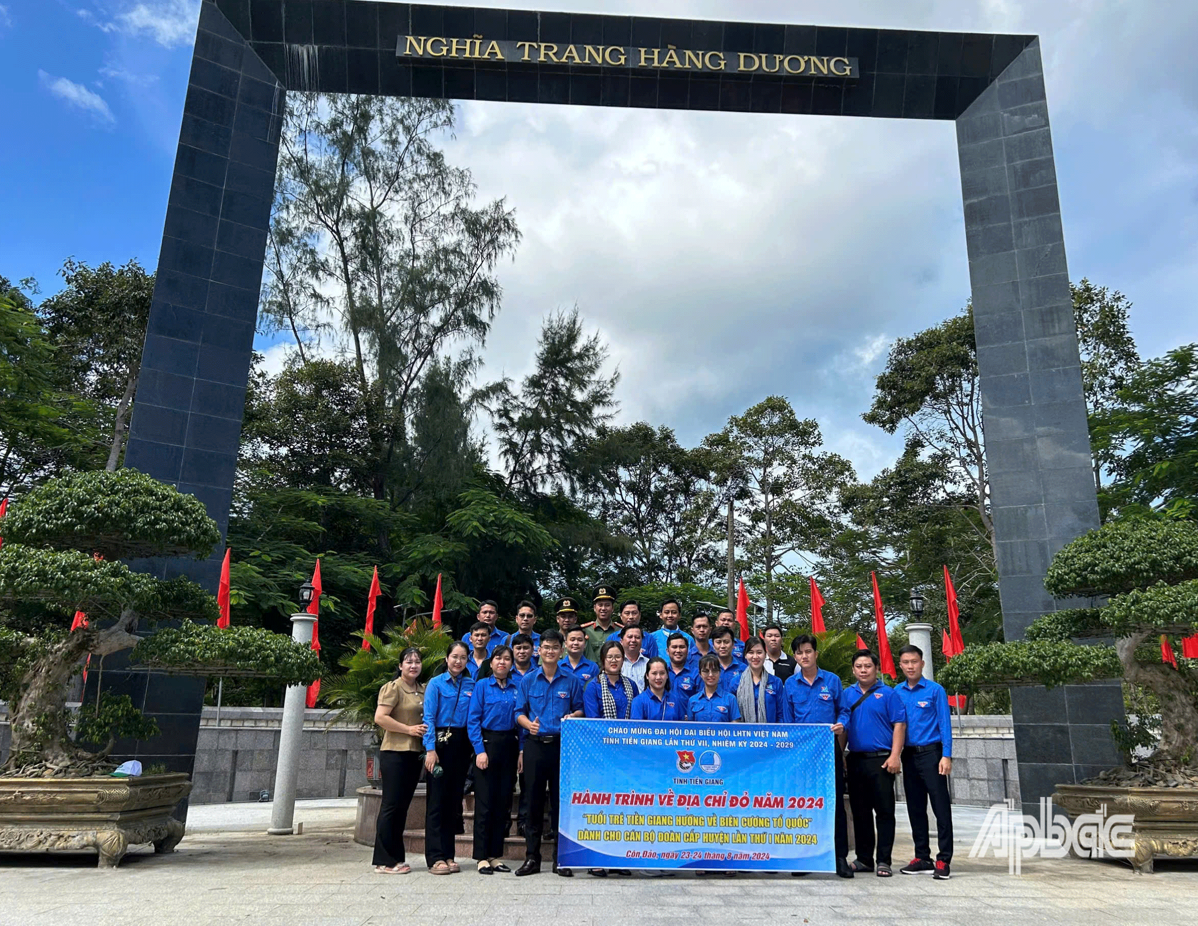 Hành trình “Tuổi trẻ Tiền Giang hướng về biên cương tổ quốc” tại Côn Đảo 
