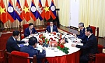 Vietnamese, Lao, Cambodian PMs meet in HCM City