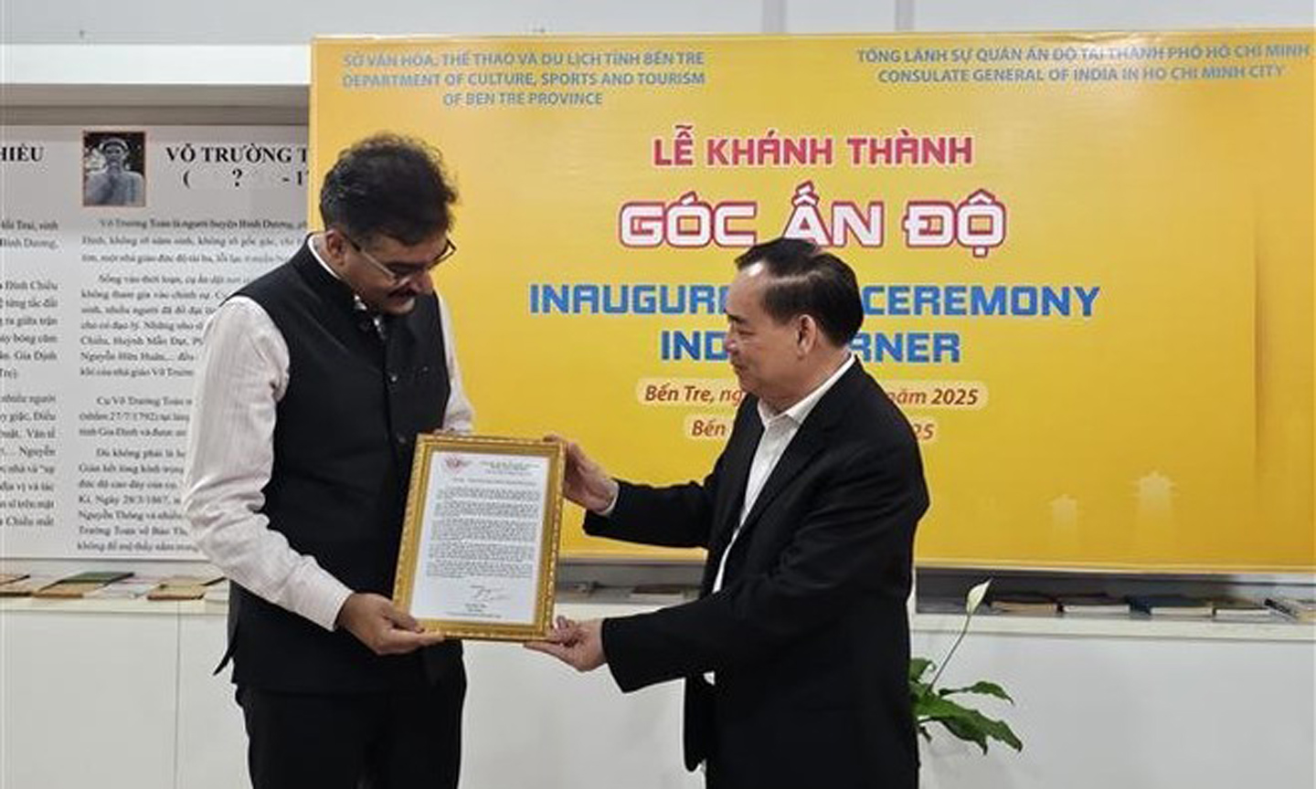  Ho Chi Minh City Dr. Vipra Pandey. (Photo: VNA).