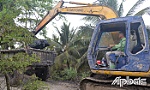 Xã Thanh Bình: Đảm bảo nước cho sản xuất nông nghiệp trong cao điểm hạn, mặn