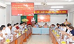 Phó Chủ tịch UBND tỉnh Tiền Giang Phạm Văn Trọng làm việc với Văn phòng Đăng ký đất đai tỉnh