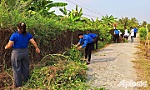 Tuổi trẻ Tiền Giang đồng loạt ra quân Ngày Chủ nhật xanh