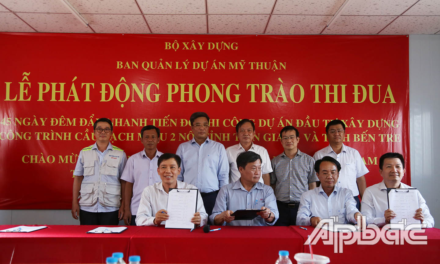 Ký kết phát động.
