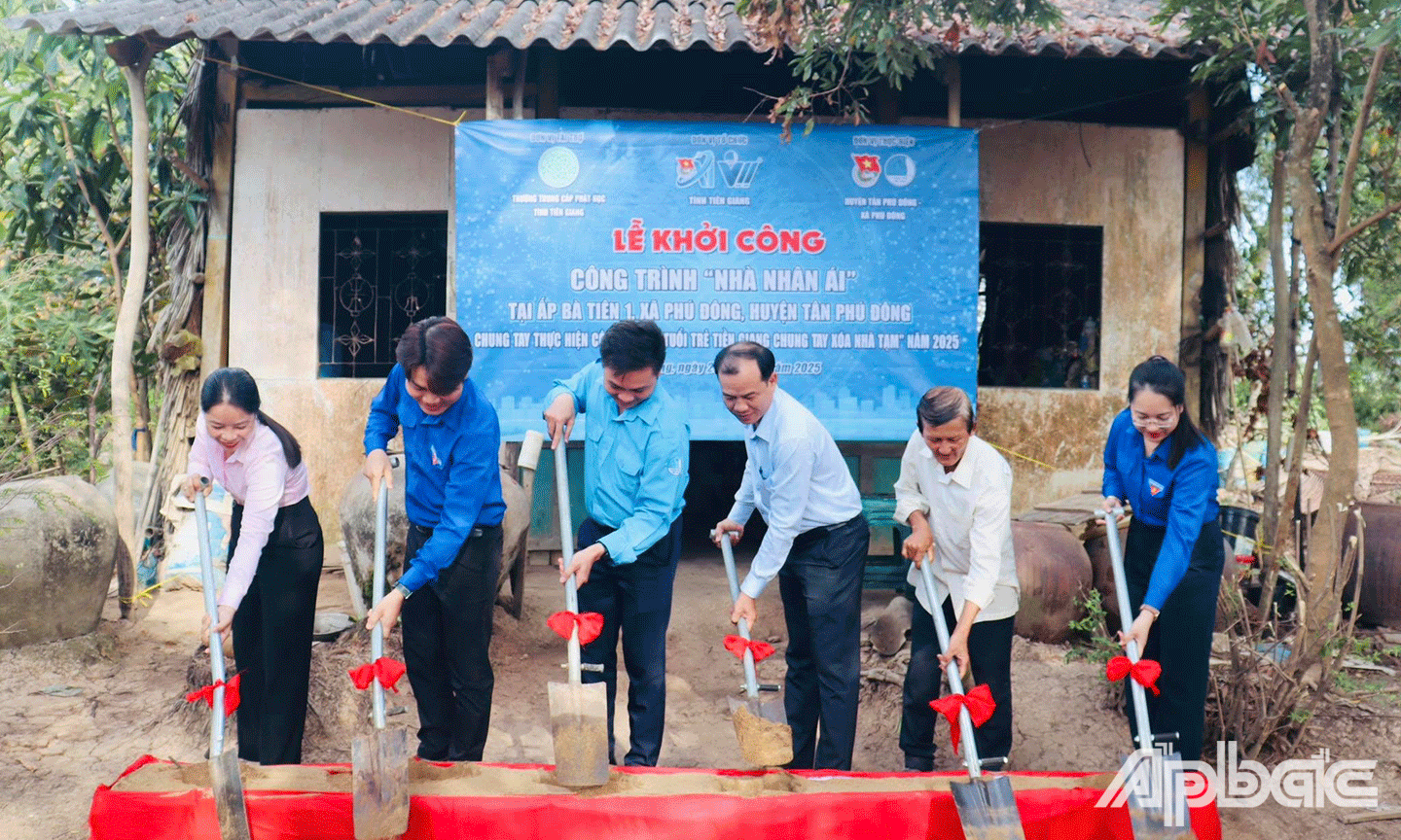 khởi công xây dựng Nhà Nhân ái