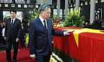 Tổ chức trọng thể lễ truy điệu nguyên Chủ tịch nước Trần Đức Lương