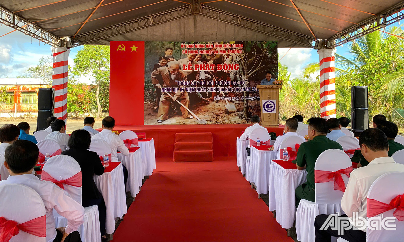 Quang cảnh buổi lễ