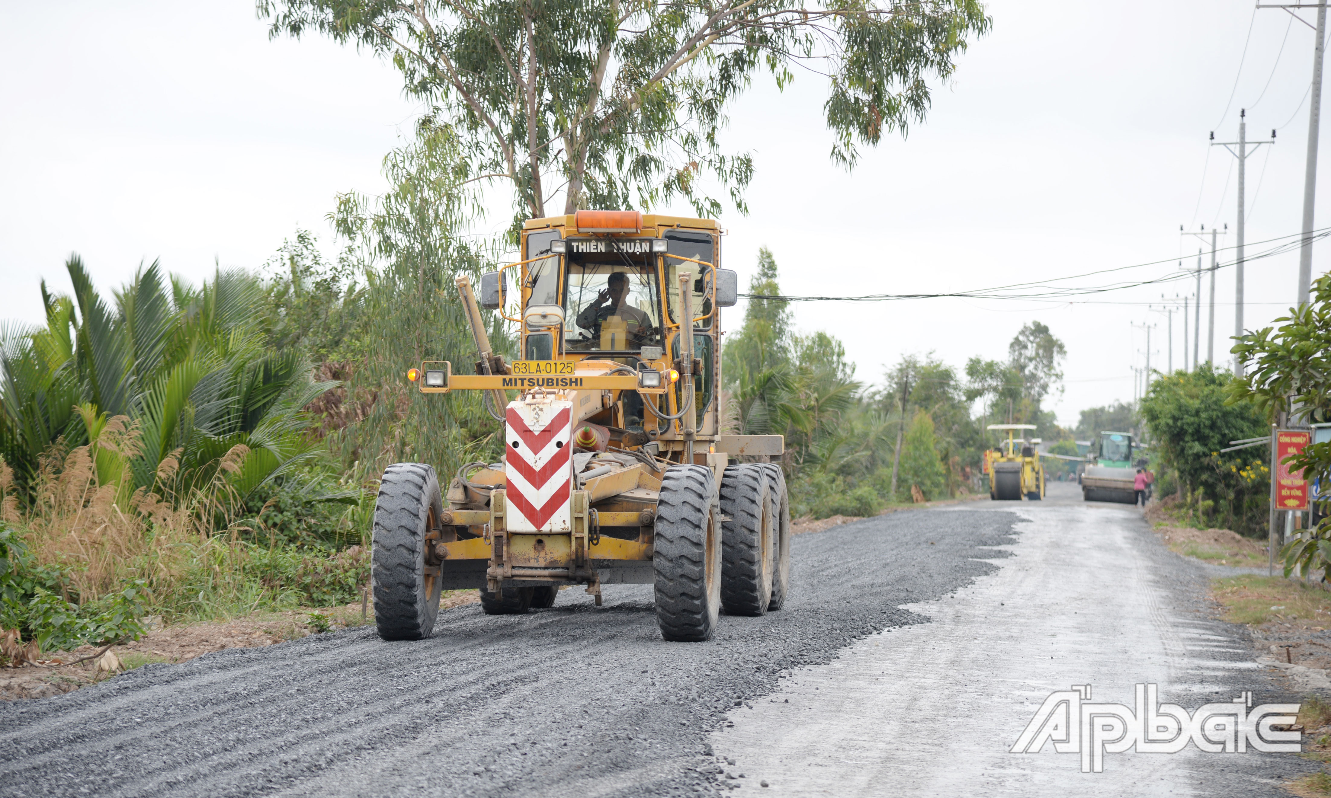 Hạ tầng giao thông trên địa bàn xã được tập trung đầu tư.
