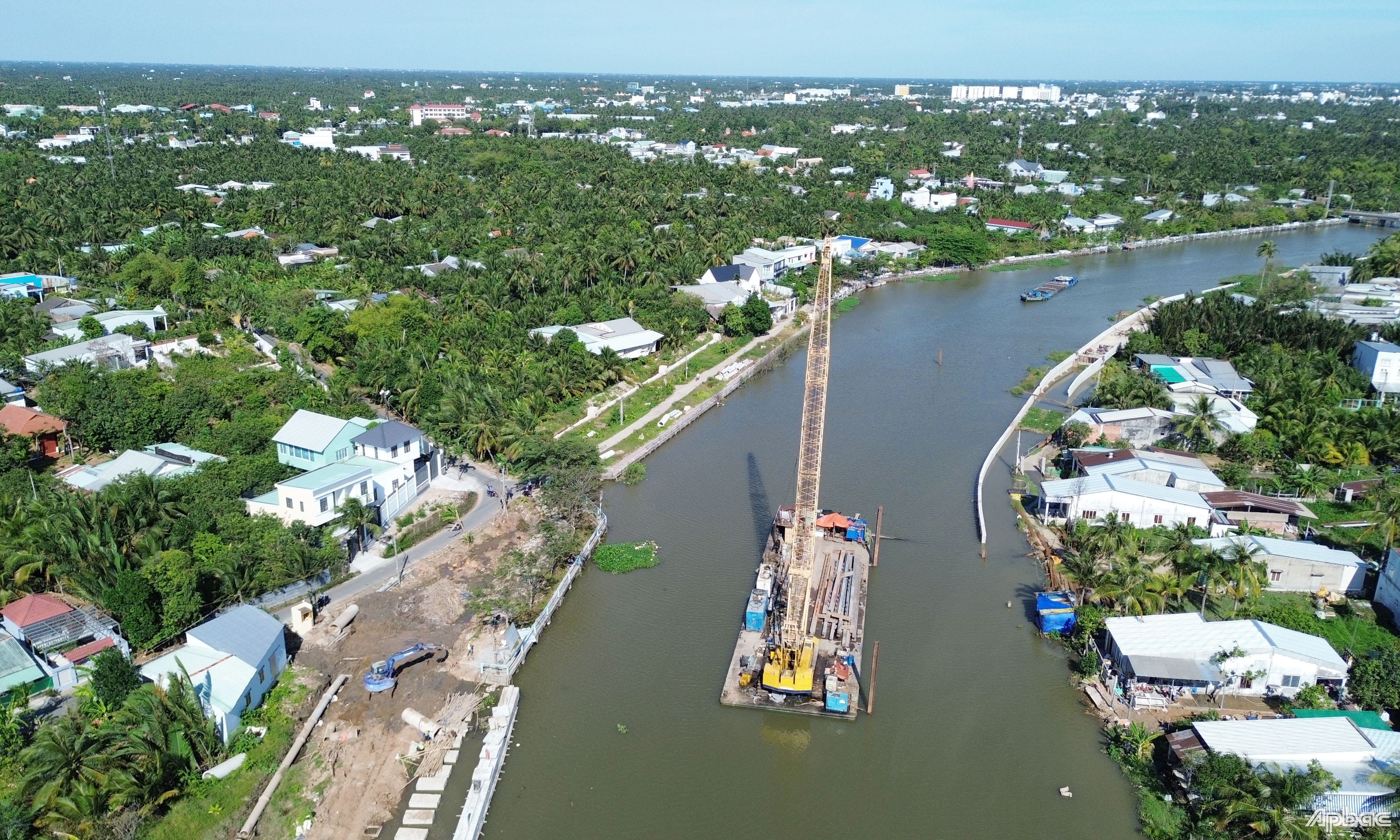 Tiền Giang đang tập trung đẩy nhanh tiến độ các dự án trọng điểm.