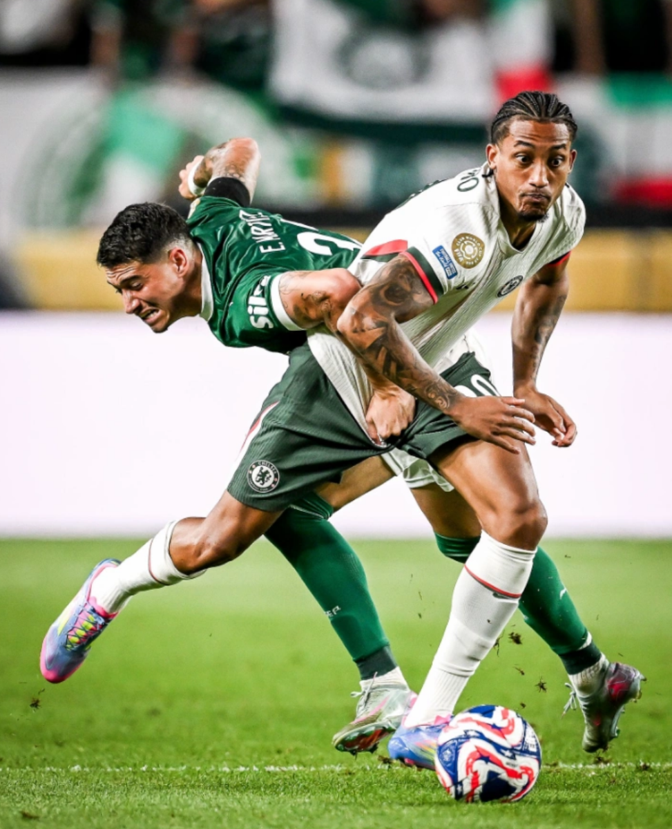 Rất nỗ lực, nhưng Palmeiras vẫn không thể đòi được món nợ trước Chelsea ở FIFA Club World Cup. Ảnh: Eurosports