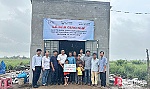 Bàn giao 3 căn nhà tại xã Tân Phú Đông do Tổ chức CRS tài trợ