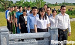 Xã Đồng Sơn: Viếng 2 bộ tướng của Anh hùng dân tộc Trương Định
