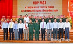 Họp mặt kỷ niệm Ngày truyền thống lực lượng vũ trang tỉnh Đồng Tháp