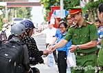 Trạm dừng chân nghĩa tình tại xã Tháp Mười