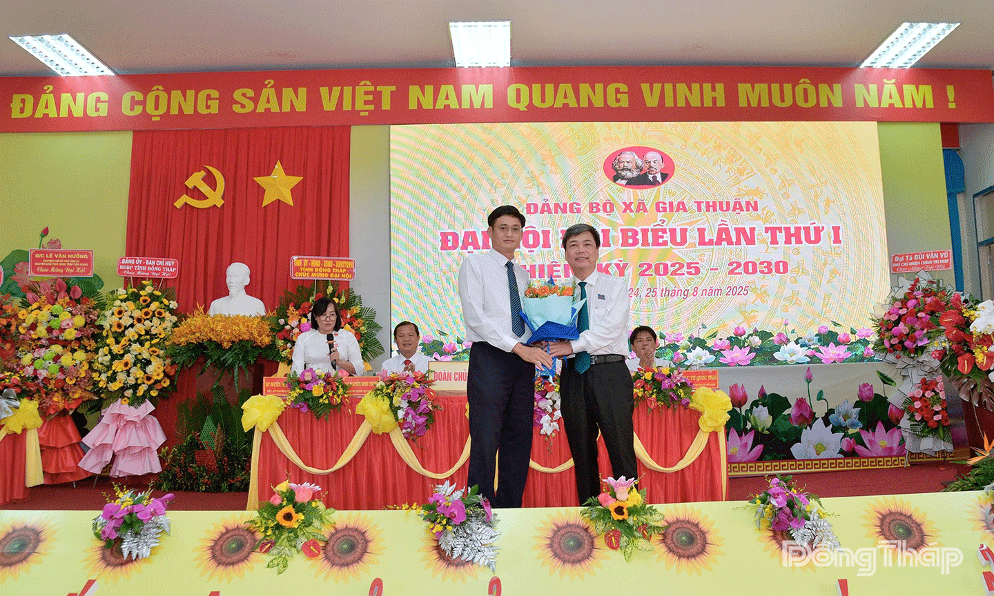 Đồng chí Trần Công Việt giữ chức Bí thư Đảng ủy xã Gia Thuận, nhiệm kỳ 2025 – 2030