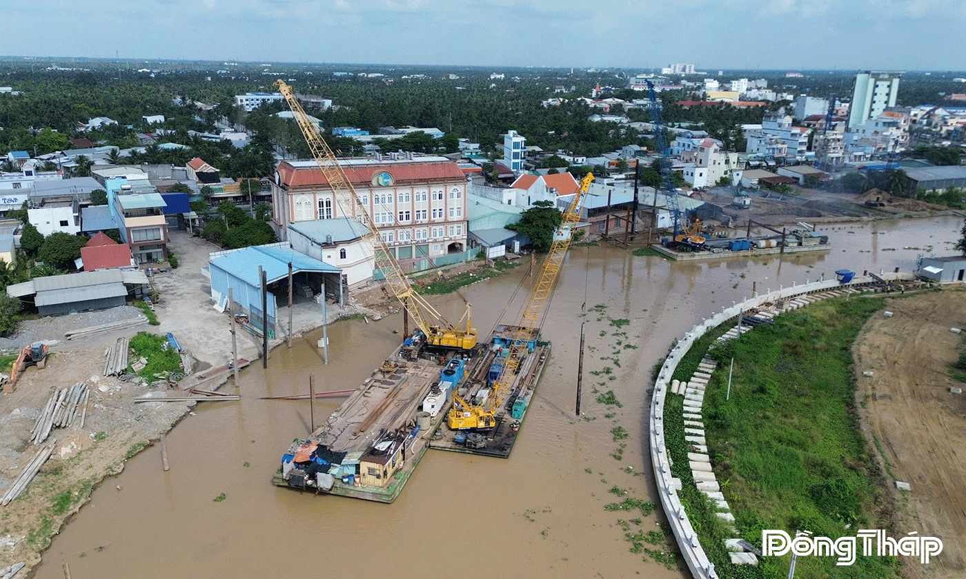Nhiều dự án trọng điểm trên địa bàn tỉnh đang được tập trung đẩy nhanh tiến độ.