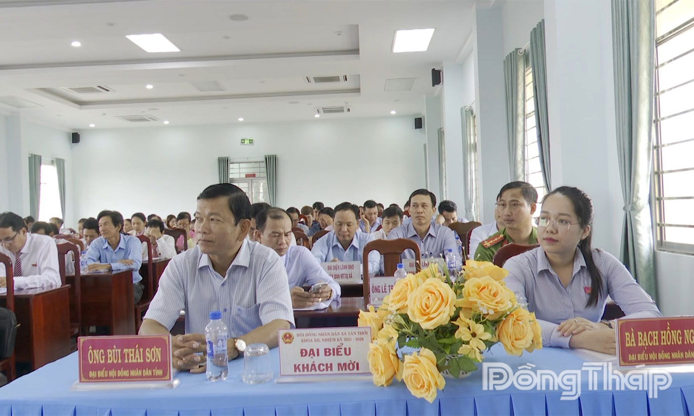 Các đại biểu tham dự kỳ họp.