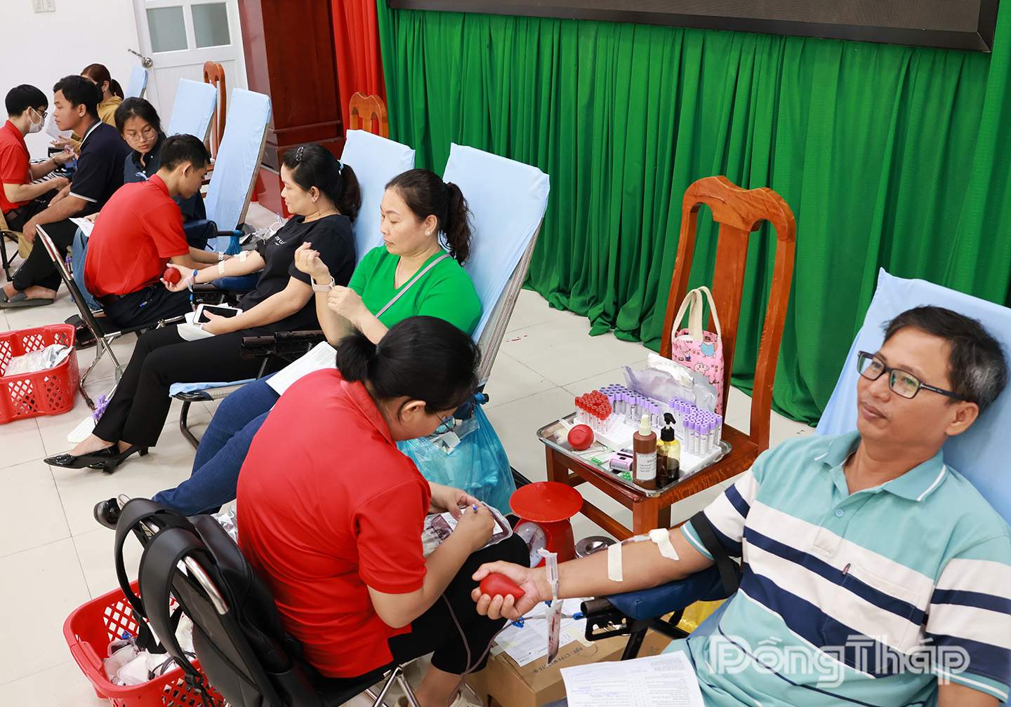 207 đơn vị máu được hiến tặng tại Ngày hội hiến máu tình nguyện