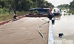 Cảnh sát giao thông Đồng Tháp phát hiện, xử lý 2 vụ vận chuyển cát trái phép