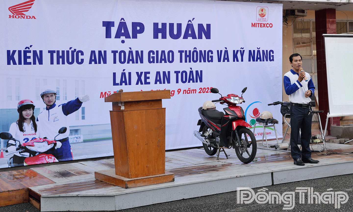 Nâng cao kiến thức về an toàn giao thông cho học sinh