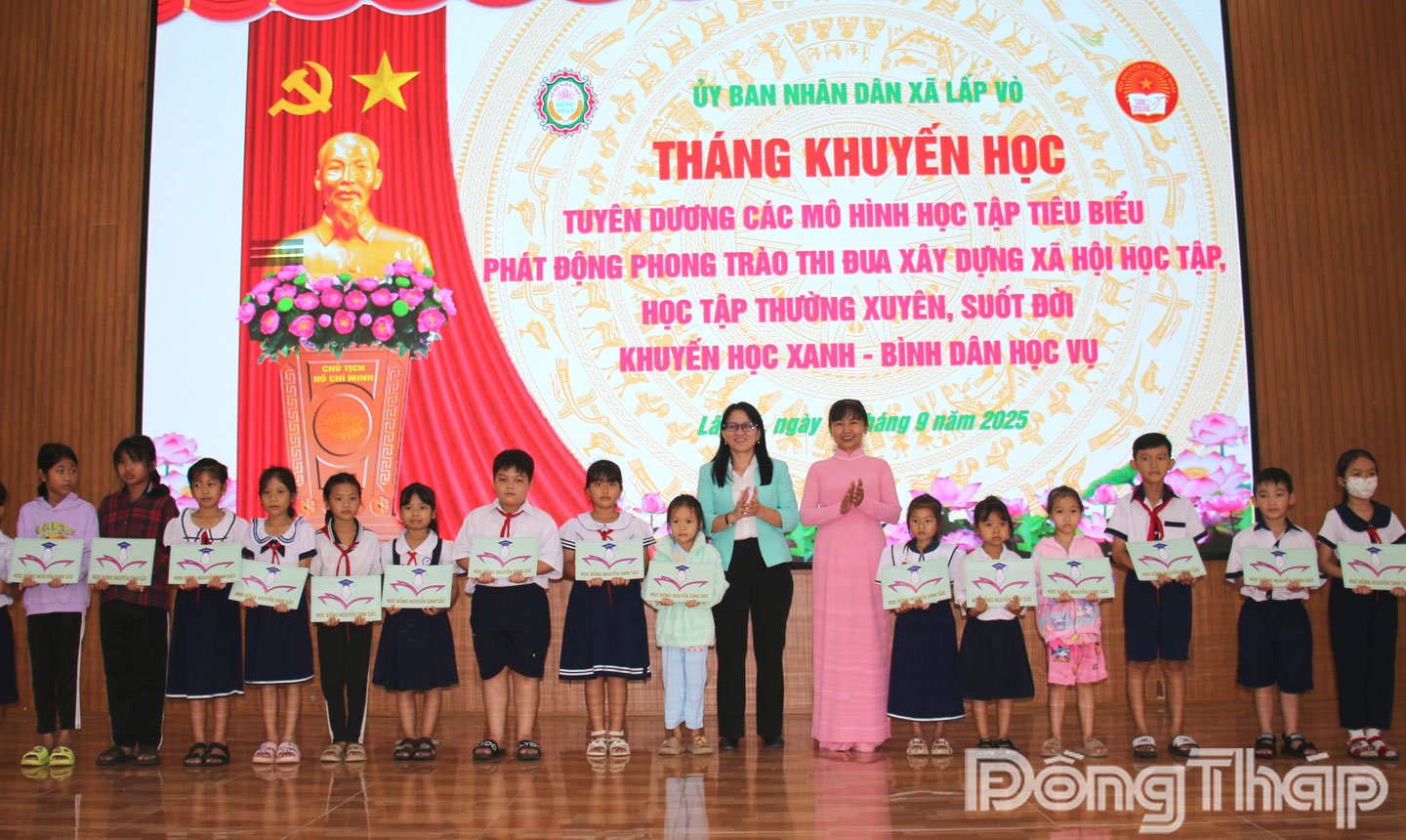 Xã Lấp Vò: Phát động Tháng Khuyến học năm 2025