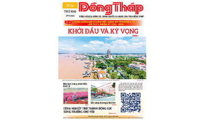 Đón đọc báo Đồng Tháp số ra ngày 29-9