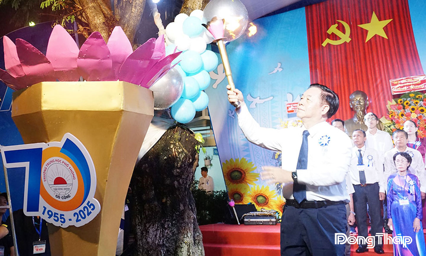 Tự hào về ngôi trường mang tên Anh hùng dân tộc Trương Định